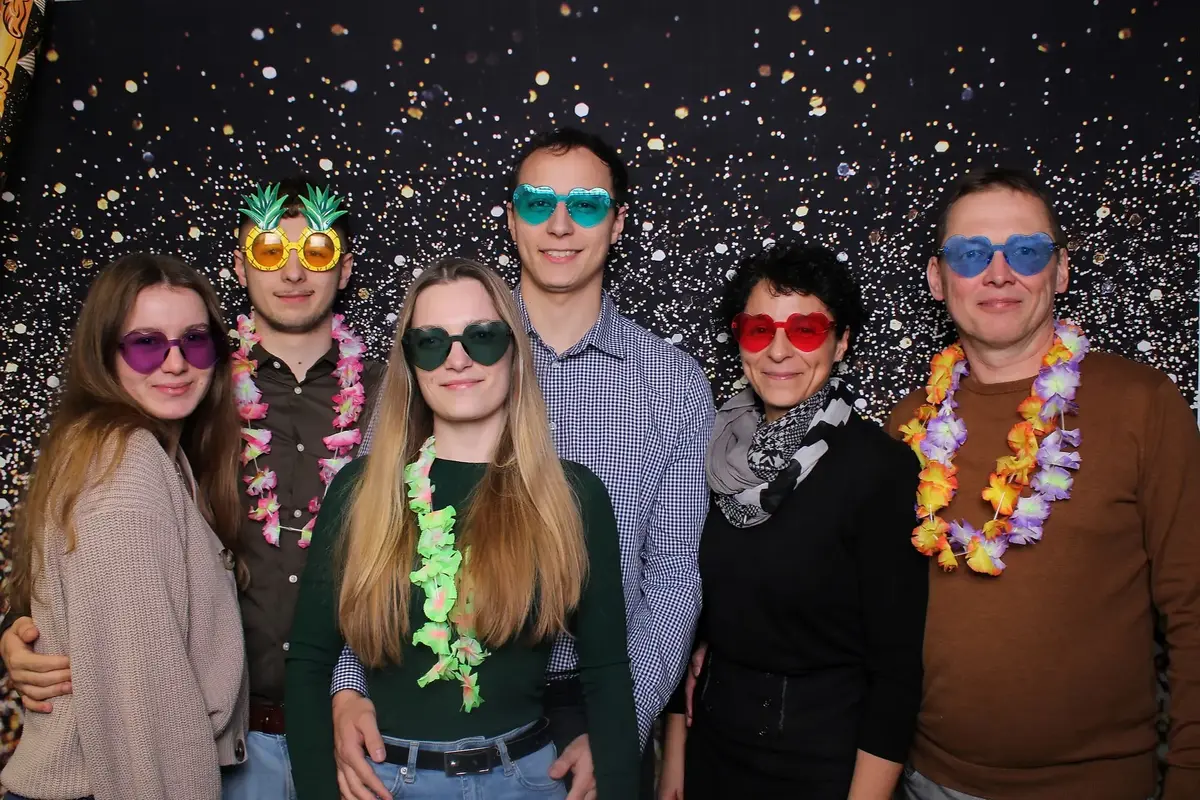 Fotobox mit lustigen Requisiten